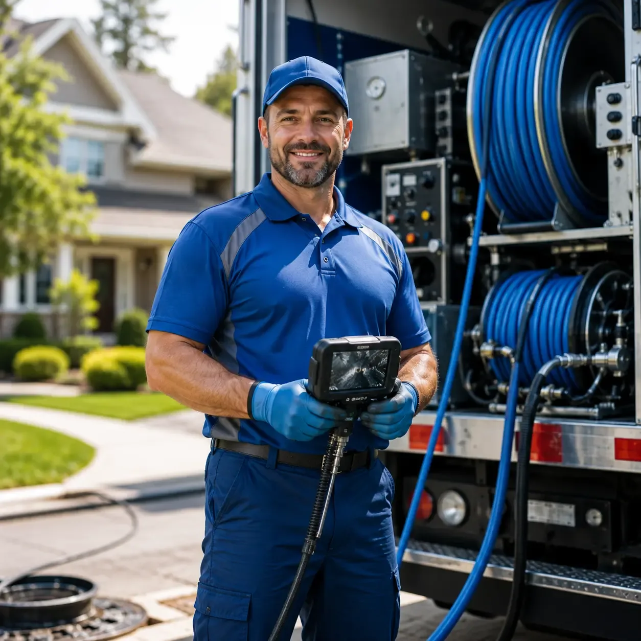 Local outdoor drain cleaning specialists in Satin, TX
